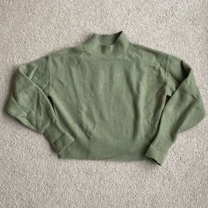 & Other Stories Sage Green Sweater